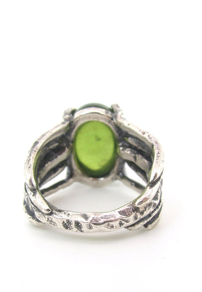 Growing Roots Idocrase Ring