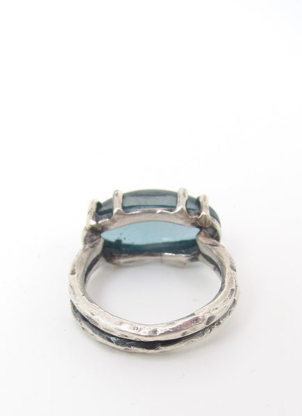 London Blue Topaz Ring