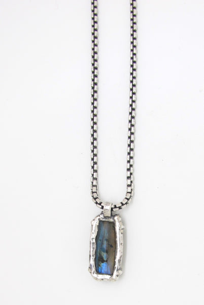 Indigo Blue Labradorite Pendant