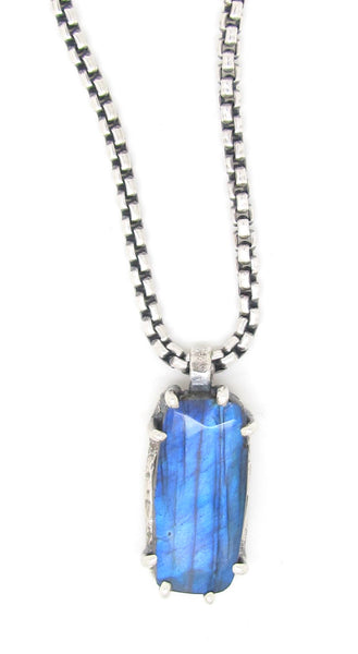 Indigo Blue Labradorite Pendant