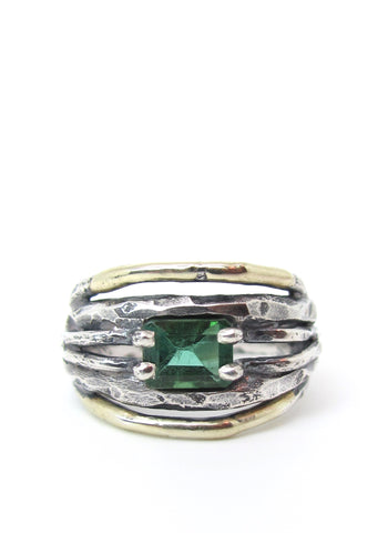 Embedded Tourmaline Ring