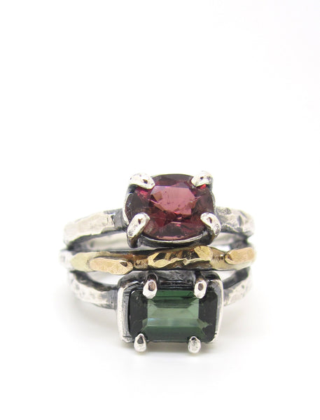 Watermelon Tourmaline Homage Ring