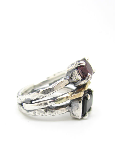 Watermelon Tourmaline Homage Ring