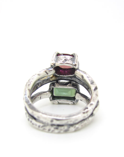 Watermelon Tourmaline Homage Ring