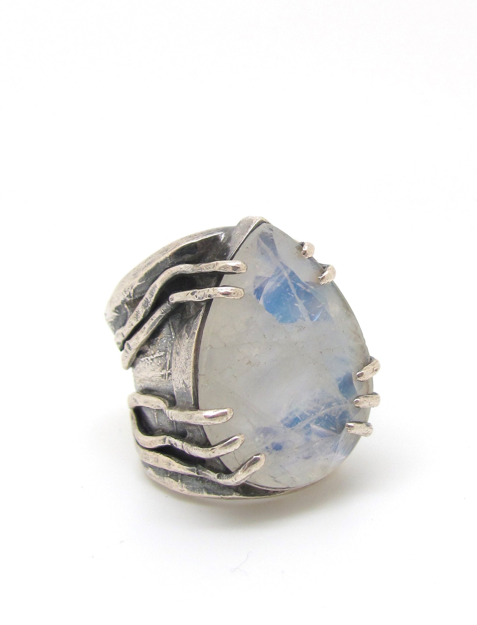 Brick and Root Style Moonstone Ring