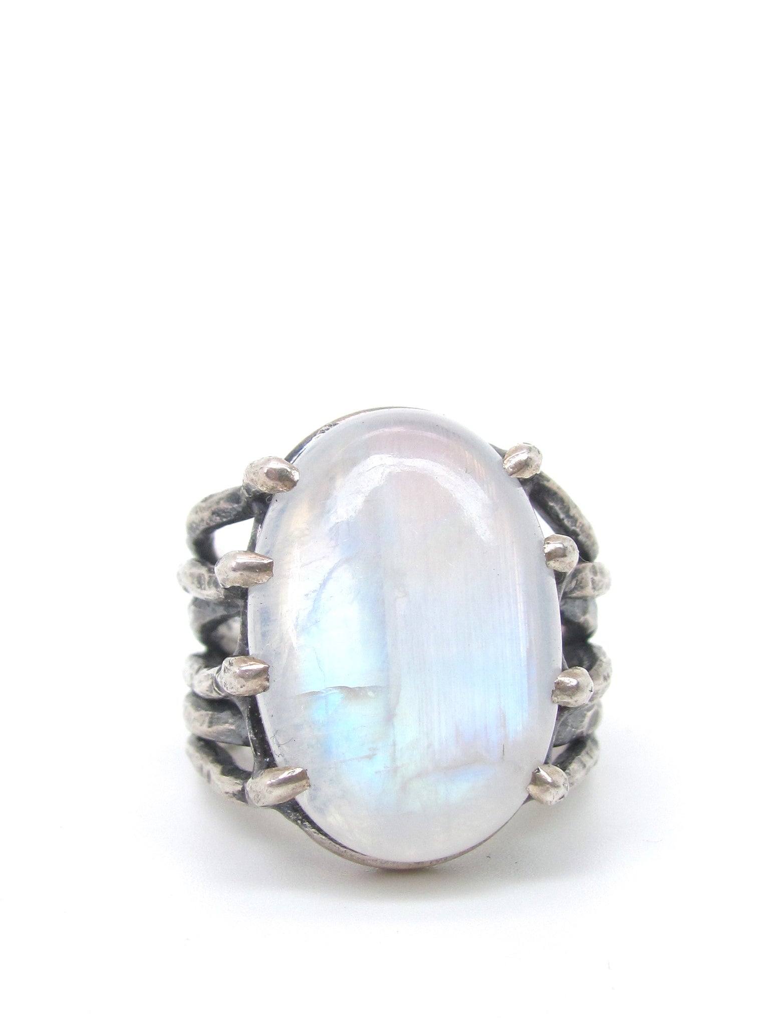 Growing Roots Moonstone Ring