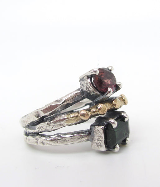 Watermelon Tourmaline Homage Ring