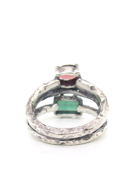 Watermelon Tourmaline Homage Ring